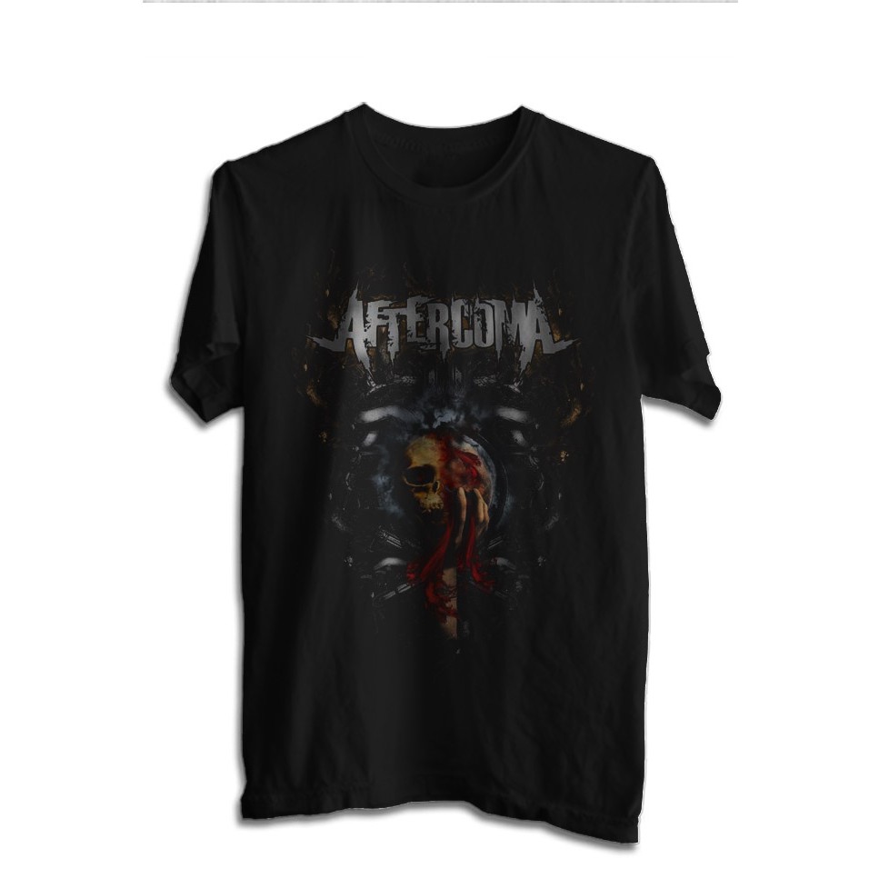KAOS BAND AFTERCOMA TSHIRT MUSIK ROCK AFTERCOMA 7
