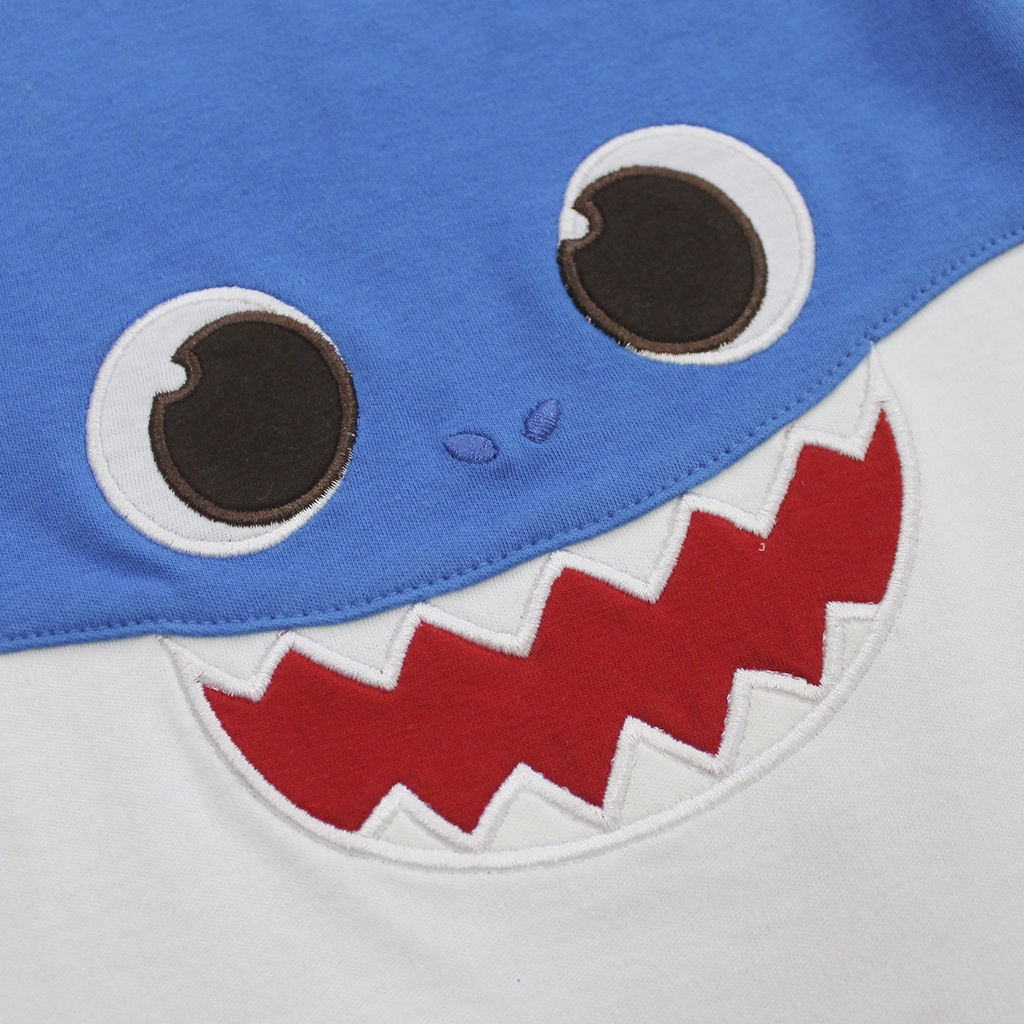 I am Cotton  kaos bayi anak T-Shirt Pendek Baby Shark
