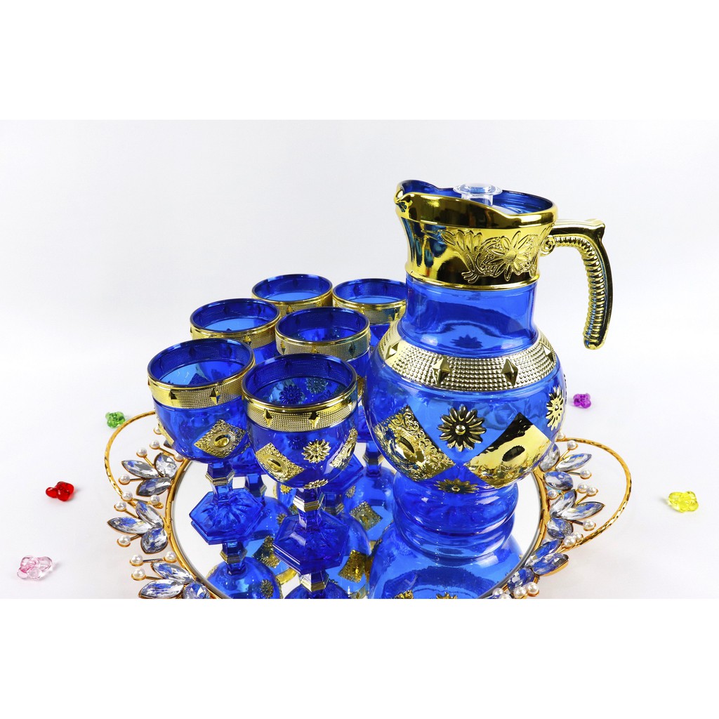 Teko Gelas 1 set 7 Pcs High Quality Glassware