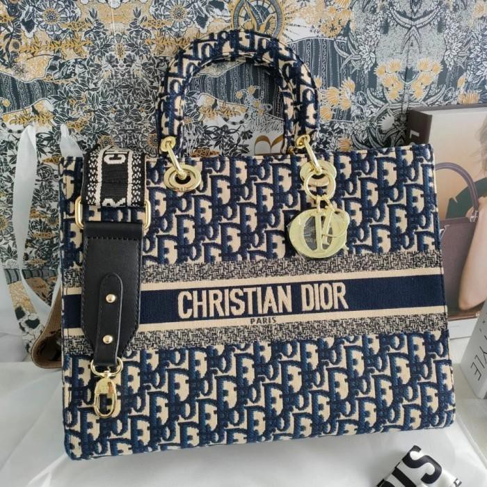 TOTE BAG DIOR MIRROR AUTHENTIC / TAS DIOR TOTE BOOK MIRROR QUALITY