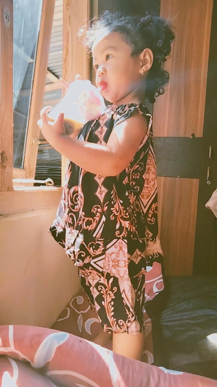 Setelan Batik Anak Rayon / Babydoll Baju Tidur Anak Perempuan Murah Grosir Set Perca Klw