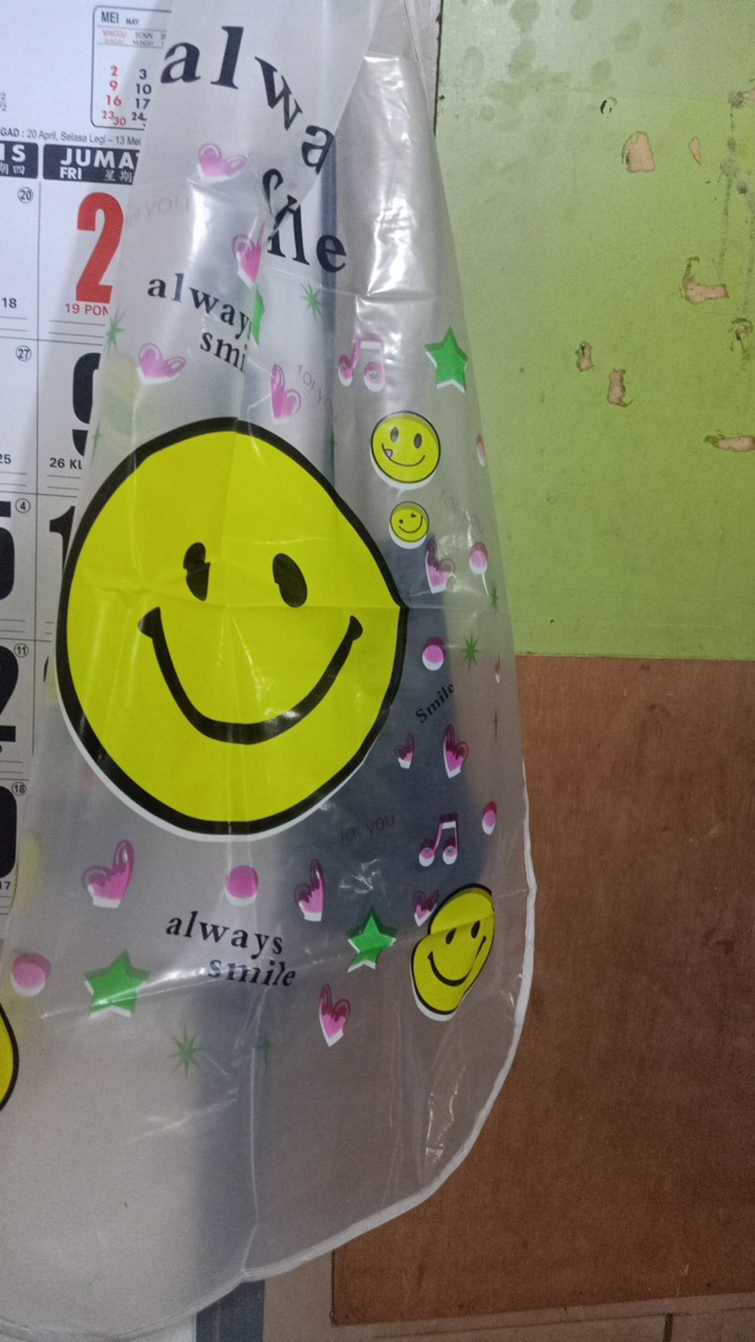 Celemek Apron  Pvc  Waterproof Karakter