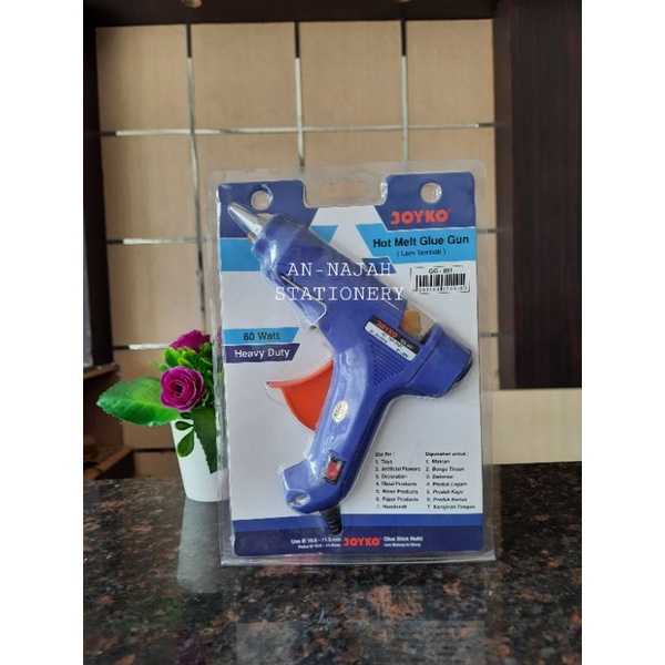 

ALAT LEM TEMBAK HOT MELT GLUE GUN MERK JOYKO GG-851