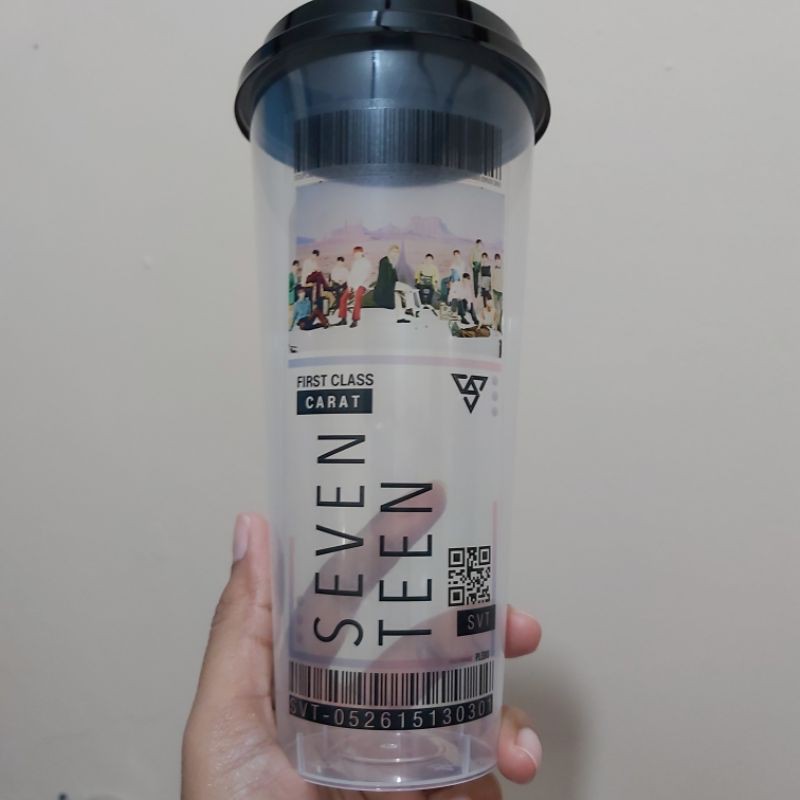 [WAJIB CO KARDUS &amp; BUBLEWRAP] Reusable Cup Barcode Kpop (READYSTOK )