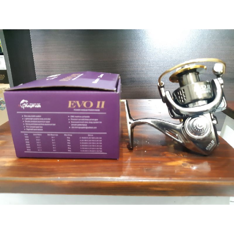 reel anyfish evo II  2000  POWER HANDLE