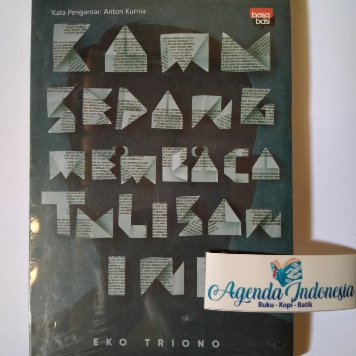 Buku Kamu Sedang Membaca Tulisan Ini - Eko Triono