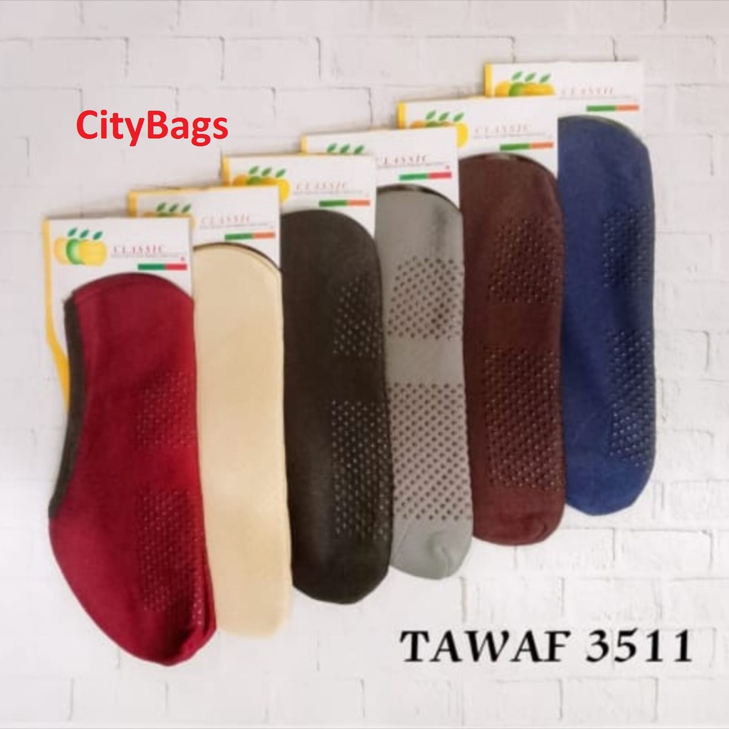 CityBags-TAWAF Pendek Antiselip Polos/TAWAF Pendek Antiselip MOTIF