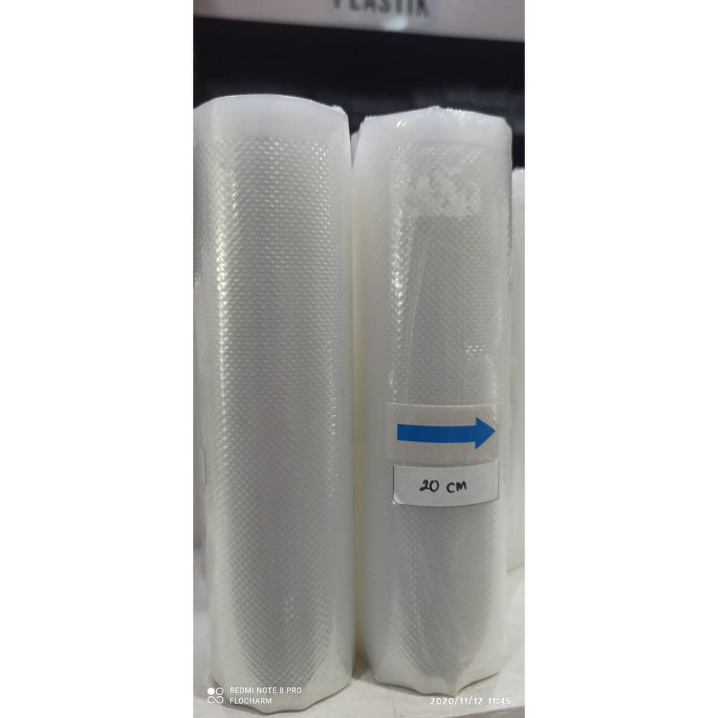 

Plastik Vacum Emboss/Bintik 20cm Roll