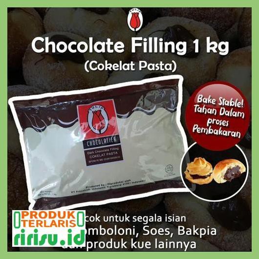 

8Tuf78F7- Filling Coklat Tulip 1Kg 7Ti7Tgjtu-