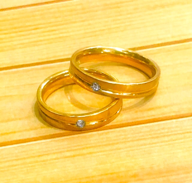 Cincin couple / cincin tunangan / cincin kawin / cincin tunangan / cincin titanium / titanium