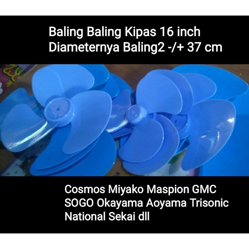 Baling2  Kipas Angin 16 inch DIAMETER 37 CM