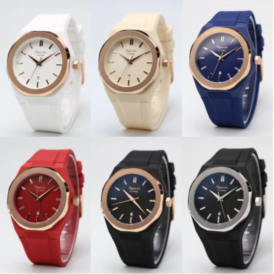 ALEXANDRE CHRISTIE AC 8613 AC8613 PRIA | WANITA | UNISEX RUBBER ORIGINAL GARANSI RESMI 1 TAHUN