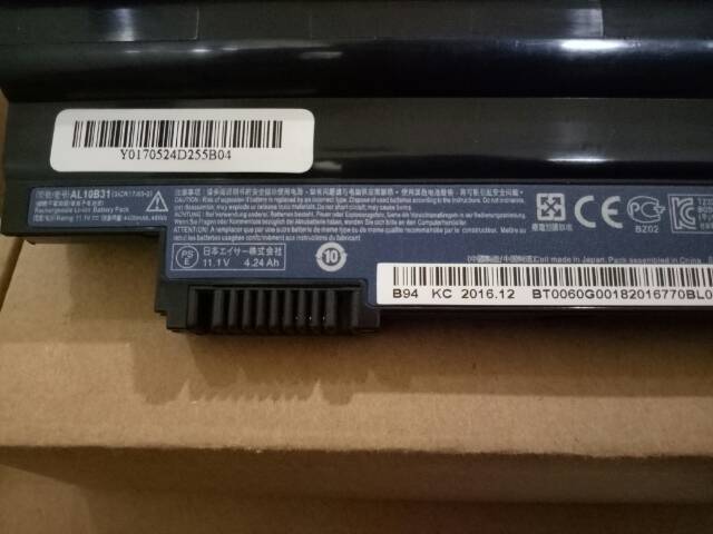 JUAL BATRE BATERAI ACER ASPIRE ONE  AOD255  AOD257 AOD260 AOD270  Series