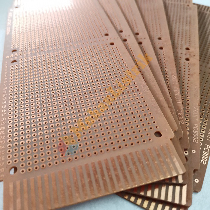 Papan PCB Titik Lobang IC 7,5 x18,5 Cm PCB  Titik IC