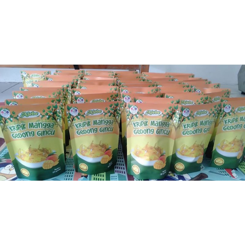 

Keripik Mangga Gedong Gincu 60gr