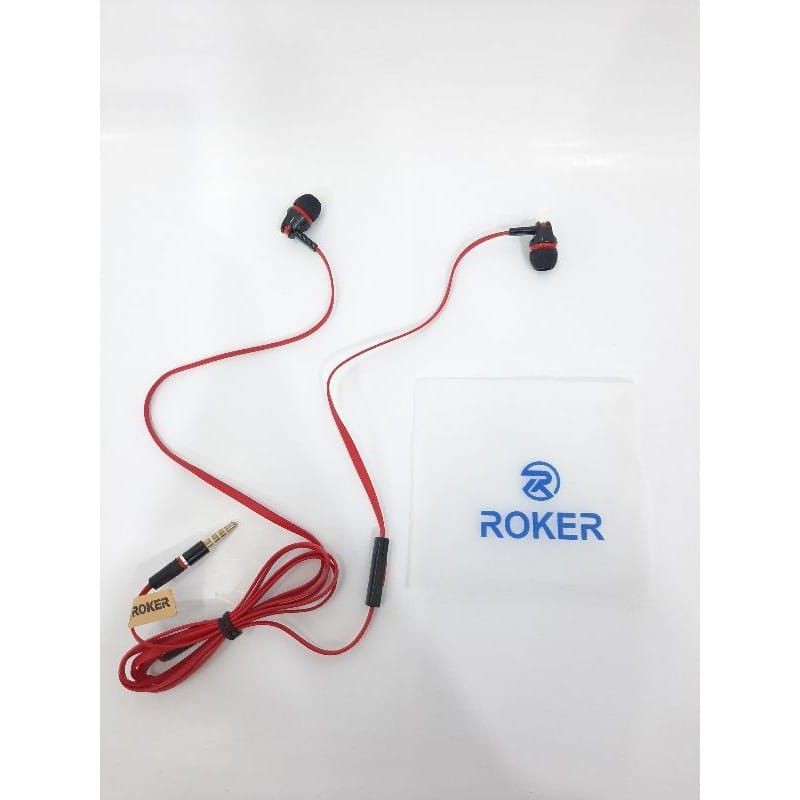 Handsfree Headset ROKER RK20K EXTRABASS Earphone ROKER RK20K EXTRA BASS