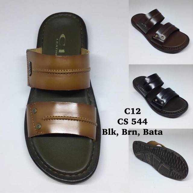 Sandal kulit pria C12 CS 544 38-42