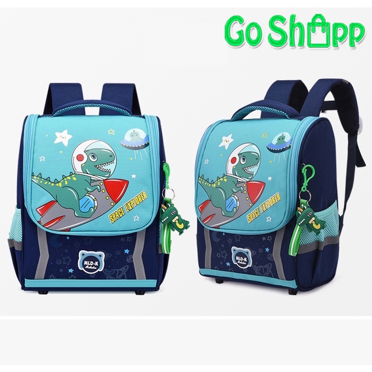 Tas Sekolah Anak Import Premium High Quality Terbaru - Tas Ransel Anak Motif Karakter Lucu -  Tas Ransel Anak Sekolah SD - Tas Anak Karakter Unicorn - Tas Anak Karakter Dino - Backpack Anak Sekolah Unisex [BK22]