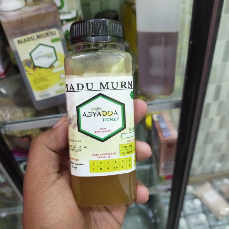 

Madu Kaliandra Murni Asli Asyadda Raw Honey 300gr