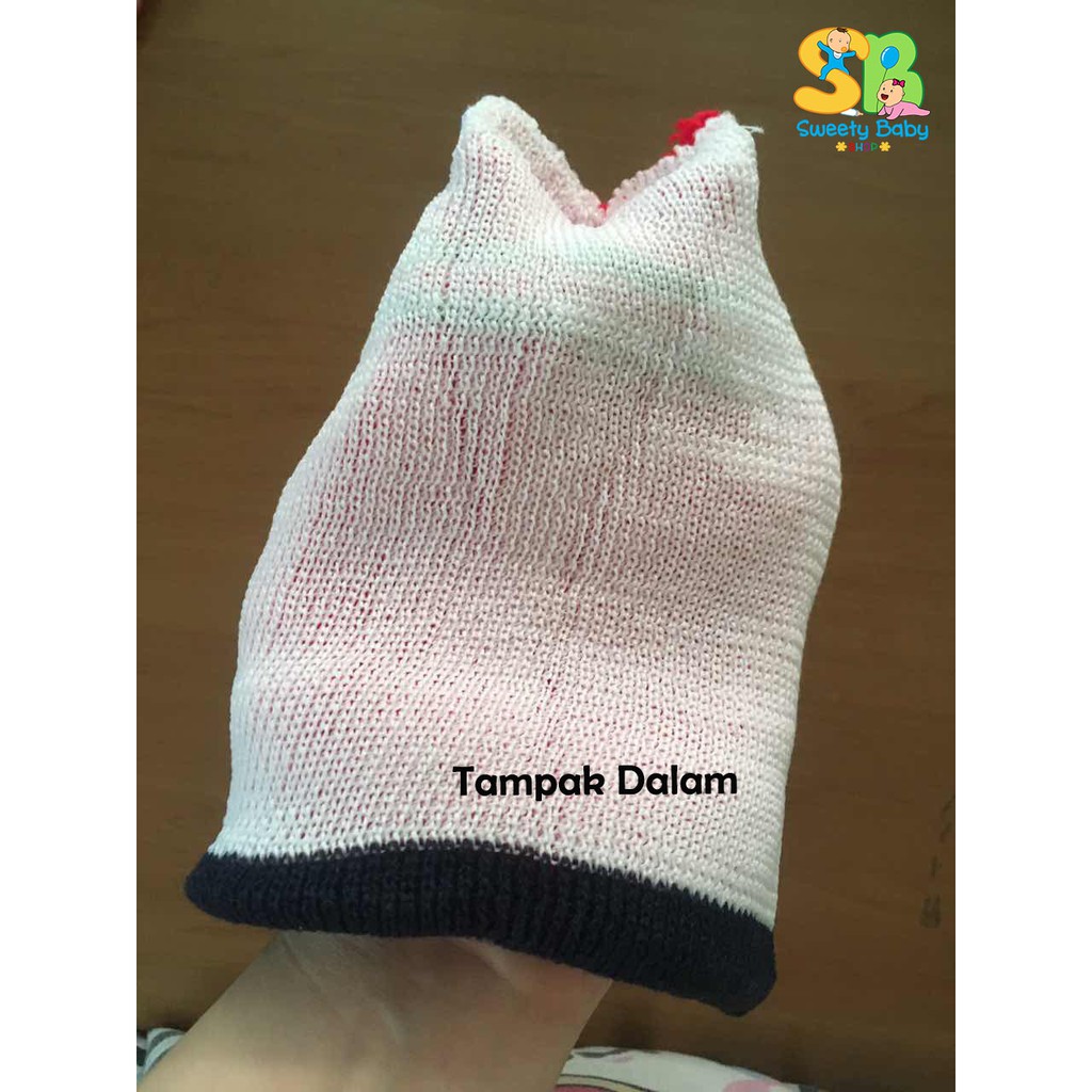 Topi Bayi Rajut Tebal Bordir Cowok / Topi Bayi Laki Laki  Motif Bordir Lucu 0 - 12m