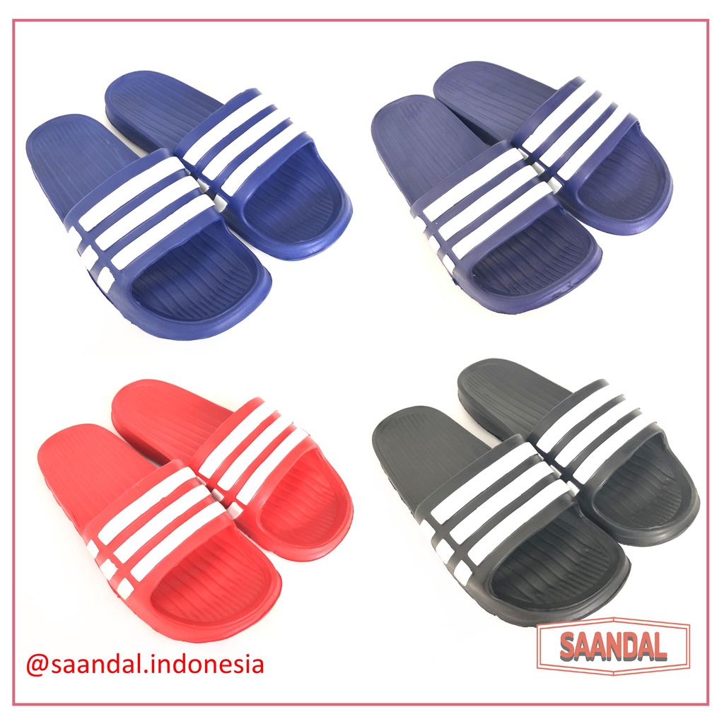 Sandal Selop Karet Oriental Pria Wanita Anak (BISA SATUAN COD)