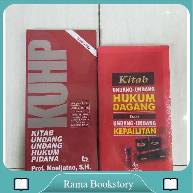 

PAKET HUKUM KUHD + KUHP MULYATNO 2 BUKU