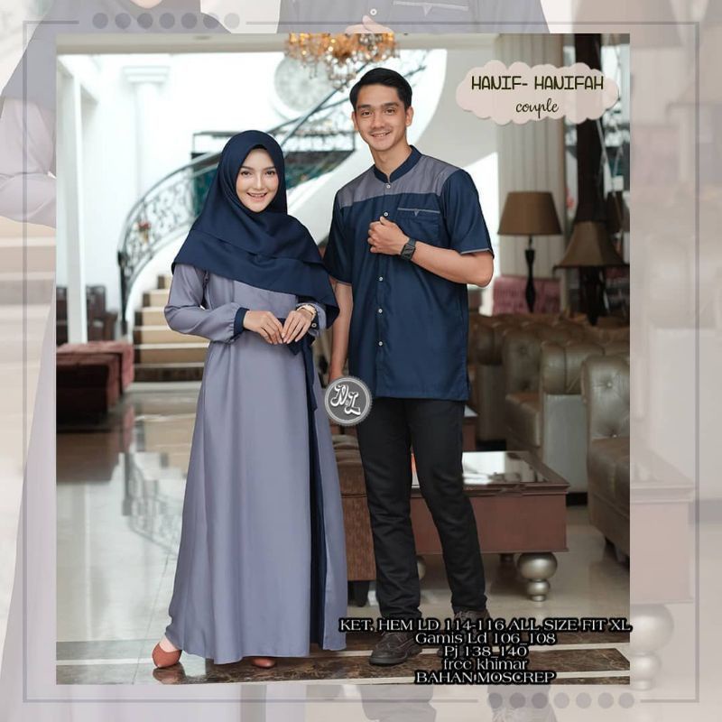 Couple batik gamis baloteli kemeja katun murah terlaris / Baju Batik Couple Keluarga Modern 2021