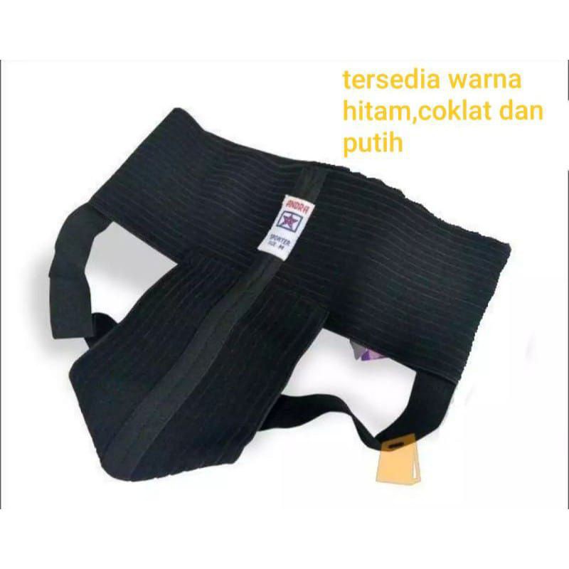 (HARGA PROMO 1 PCS) spoter turun berok/spoter penahan perut/suporter pria/celana hernia khusus M L X