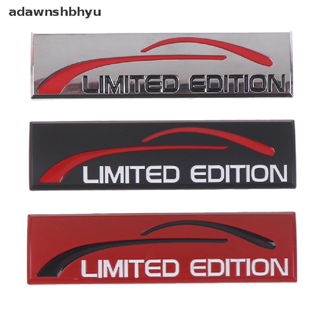 Adawnshbhyu Car styling 3D Metal Stiker Mobil Chrome Limited Edition Logo Sticker Badge Decal