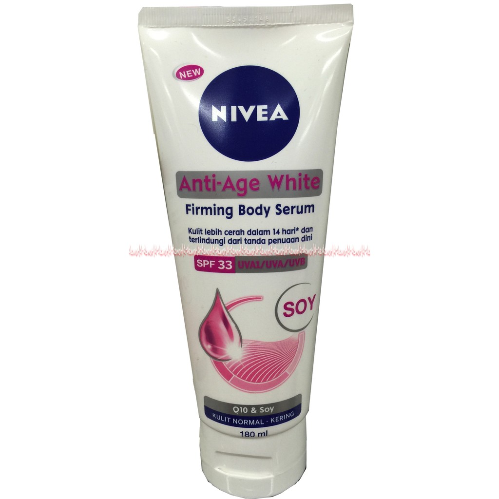 Nivea Anti Age 180ml White Firming body serum Nivea HandBody Sun Block SPF33