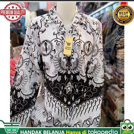 BAJU PGRI SERAGAM PNS/ASN WANITA BAHAN SEMI SUTRA TERGOKIL