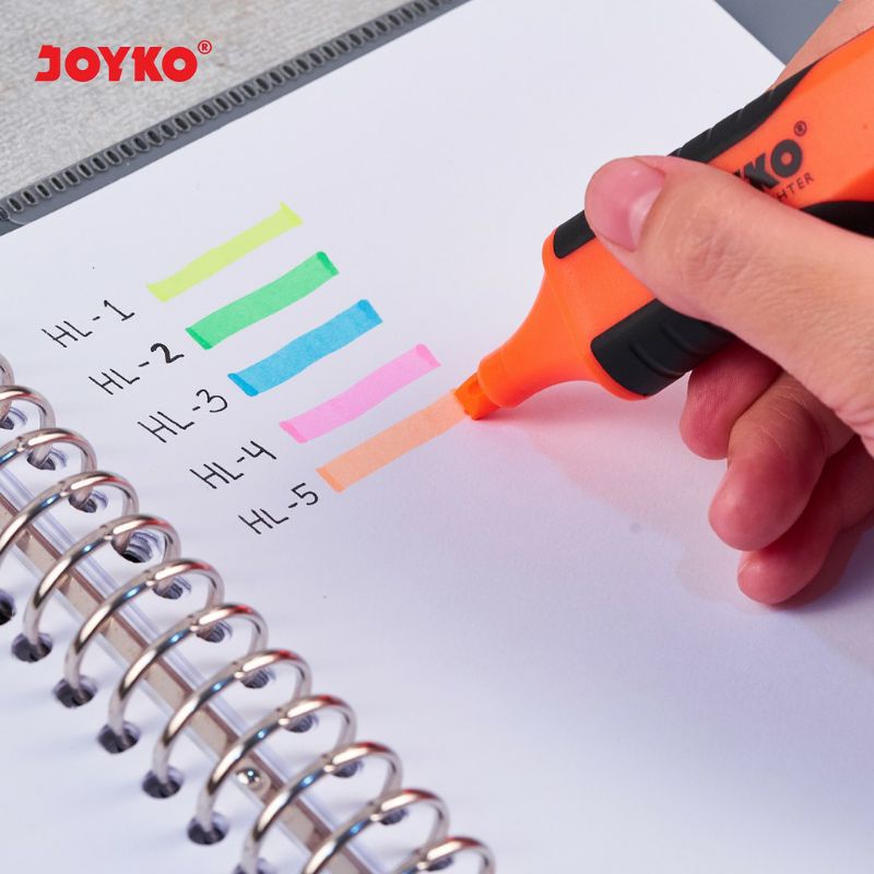 Highlighter / Penanda Berwarna Joyko / HL-  mix