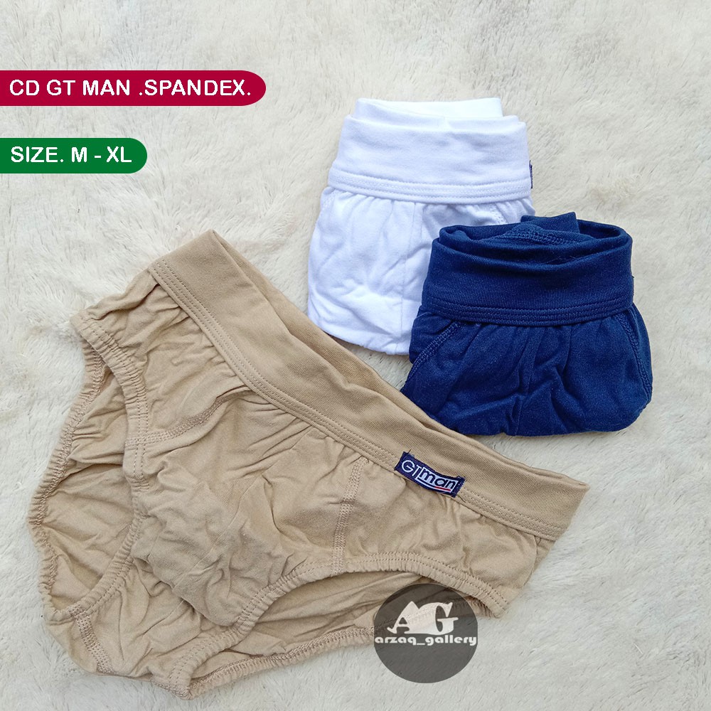 [ isi 3 pcs ] GT MAN SPANDEX  708 | Celana dalam gt man mini spandex | CD Gt man | celana dalam pria / Sempak Pria / Celana dalam Dewasa / Cd