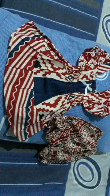 Setelan Batik Anak/setelan Zaira