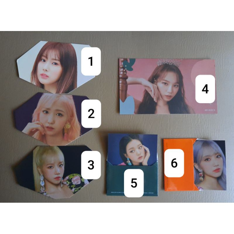 IZ*ONE BLOOM*IZ Mini card, Polygon Postcard, IZCard