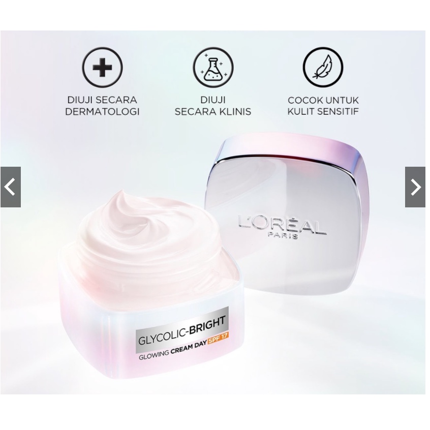 L'Oreal Paris Glycolic Bright Glowing Day Cream SPF17