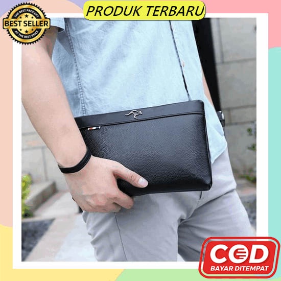 Dompet Bally List Merah-Putih Wallet Kulit Asli Super Premium Quality W51 Business Clutch Model Canb