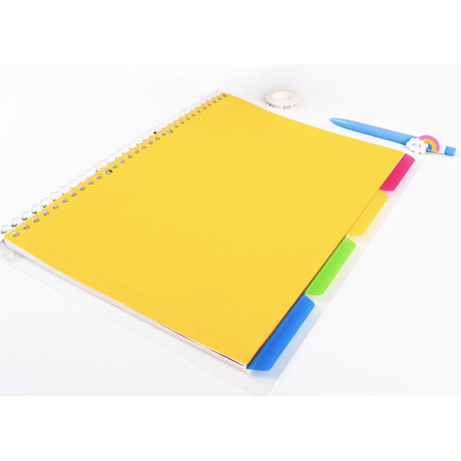 

index divider ukuran B5/ inder divider B5 neon/ index divider murah/ index divider lucu/ index divider organizer/ index divider kerja