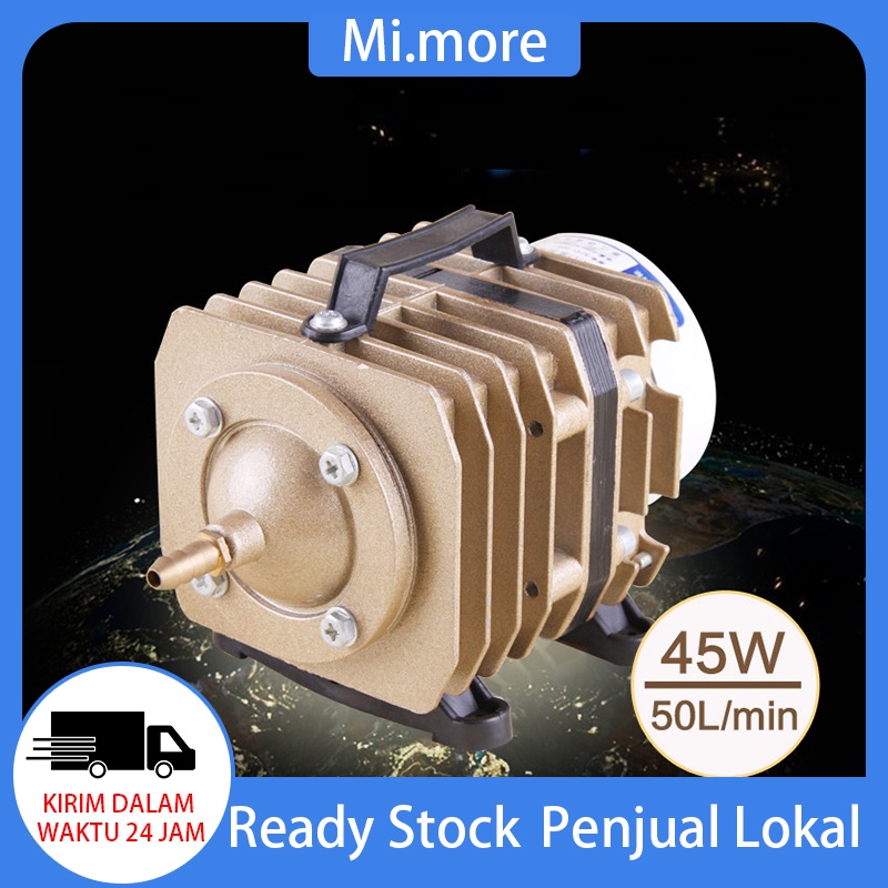 45W 50L/min Pompa Udara Aerator Air Pump Aquarium ACO-003 Pompa Udara Oksigen Tangki Ikan Pompa Kompresor Udara Kolam Hidroponik