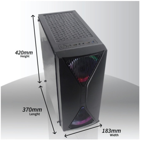 Casing Infinity Elysium V2 Tempered Glas