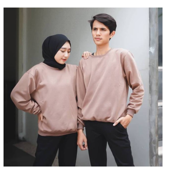 SWEATER  BASIC UNISEX POLOS PREMIUM HALUS TERBARU,