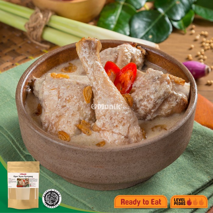 

✨COD✨ Opor Ayam Kampung Ready to Eat