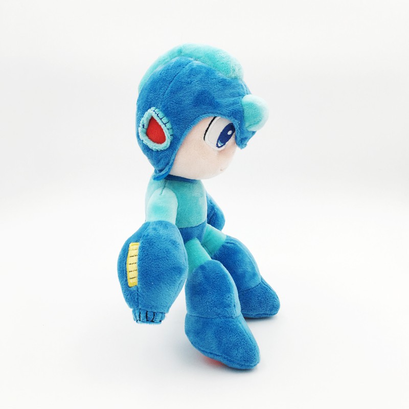 2018 Megaman Game Rockman Plush Toy Doll Blue Color Anime Stuffed Doll CAPCOM Electronic Games