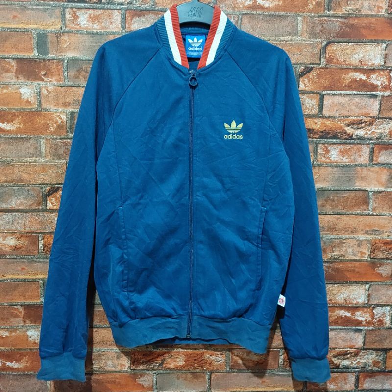 jaket adidas england retro tracktop