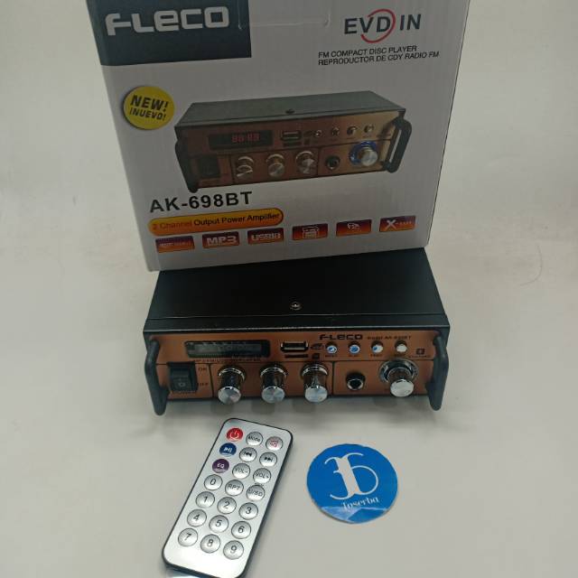 Amplifier Fleco AK-698BT - Amplifier Murah Fleco AK-698BT