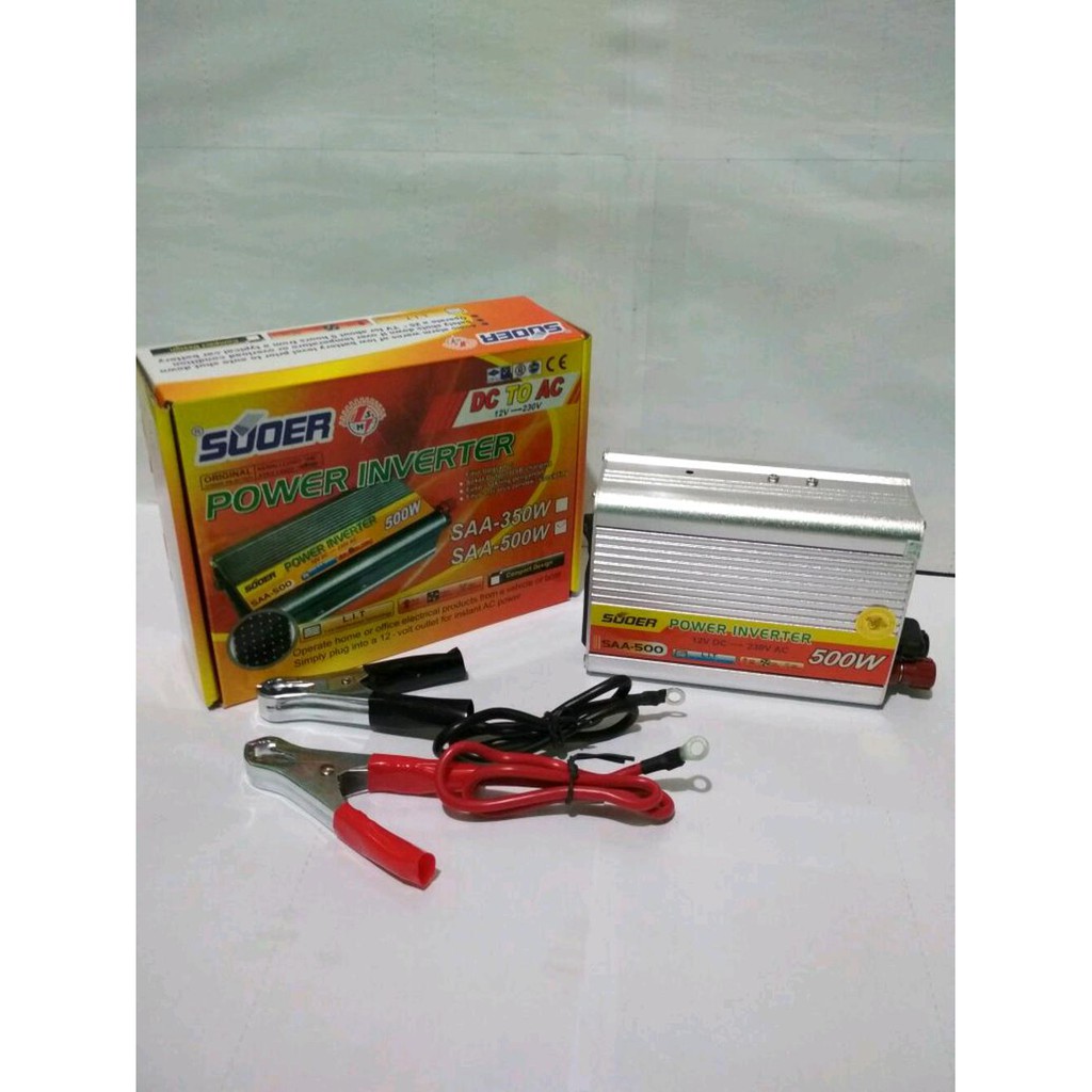 BESTSELLER Power Inverter 500 Watt Murah Merk Suoer LIMITED