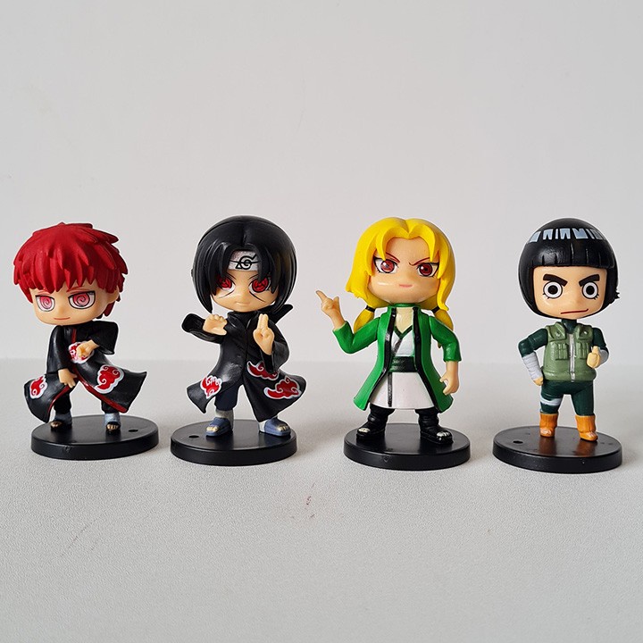 Set Figure Naruto Shippuden Hiasan Topper Pajangan Naruto Chibi