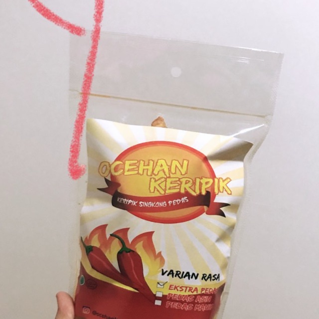 

Keripik Singkong Pedas Extra