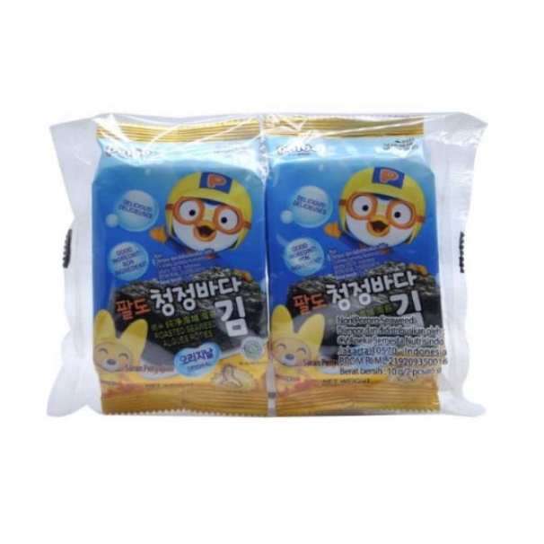 

isi 2 - PORORO Seaweed 5g snack rumput laut korea