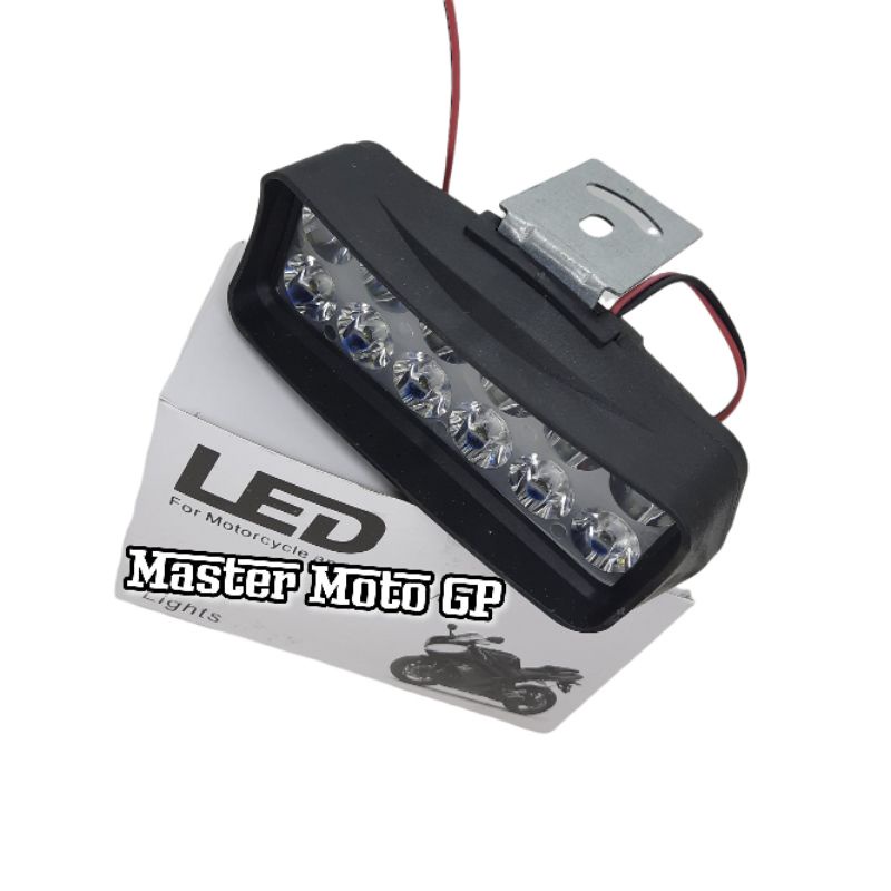 Lampu tembak 12 Led For motorcycle and electric Vehicle Lights Lampu tembak 12 mata L5 12watt DC9-85V 1200ML LED L5